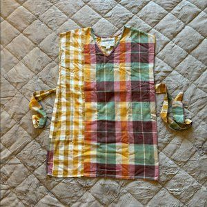NWOT * Ace & Jig * Olive Shift Dress * small * Fez/Plaid